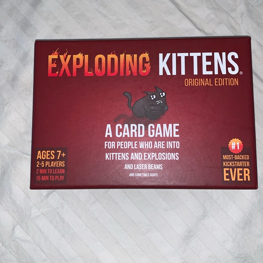 Exploding Kittens Original Edition card game